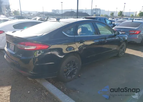 2018 Ford Fusion Hybrid Se из США, поврежденный, VIN 3FA6P0LUXJR128080